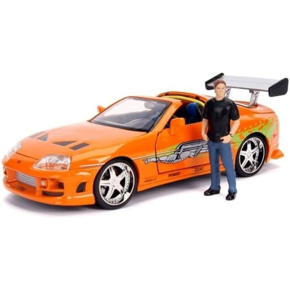 Jada 1:24 Diecast 1995 Toyota Supra with Brian O'Conner Figure
