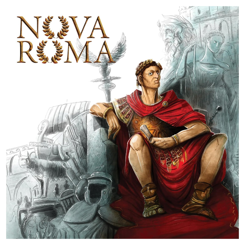 Nova Roma: Emperor Constantine Builds The New Roman Empire Board Game