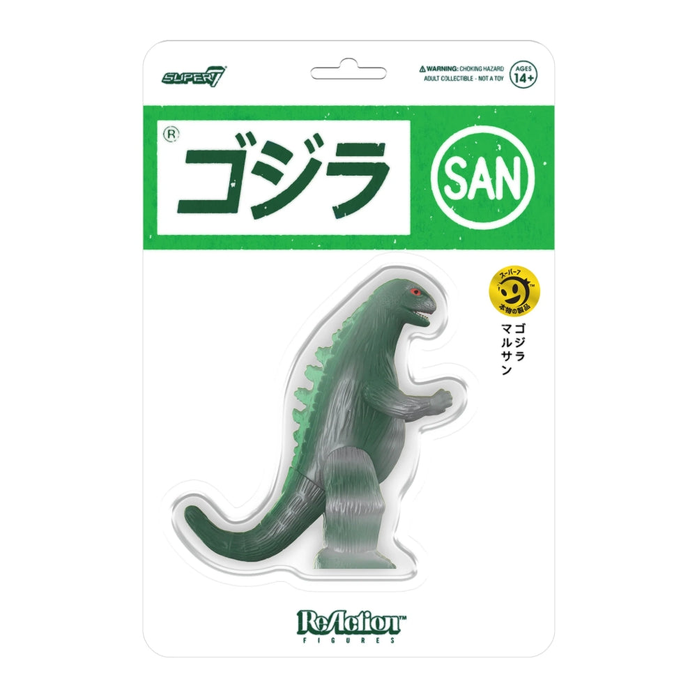 Toho ReAction Figure Marusan Godzilla Green & Silver (L-Tail)