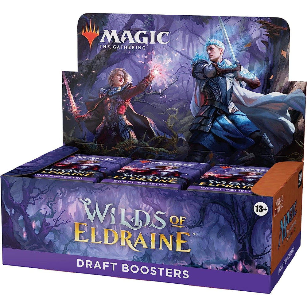 Magic The Gathering Wilds of Eldraine Draft Booster Box - 36 Packs