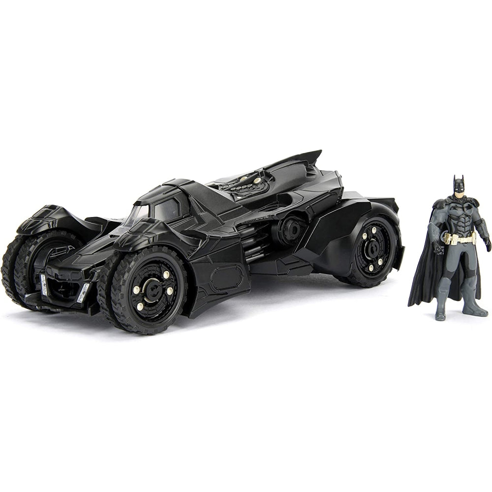 DC Comics Batman 2015 Arkham Knight Batmobile & Batman Metals Die-cast collectible toy vehicle