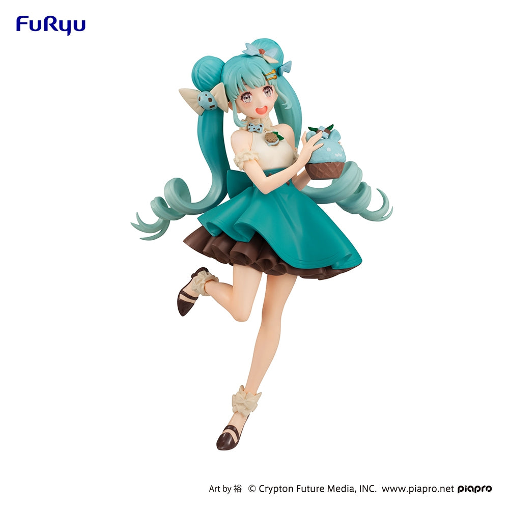 Hatsune Miku SweetSweets Series Figure-Hatsune Miku Chocolate Mint