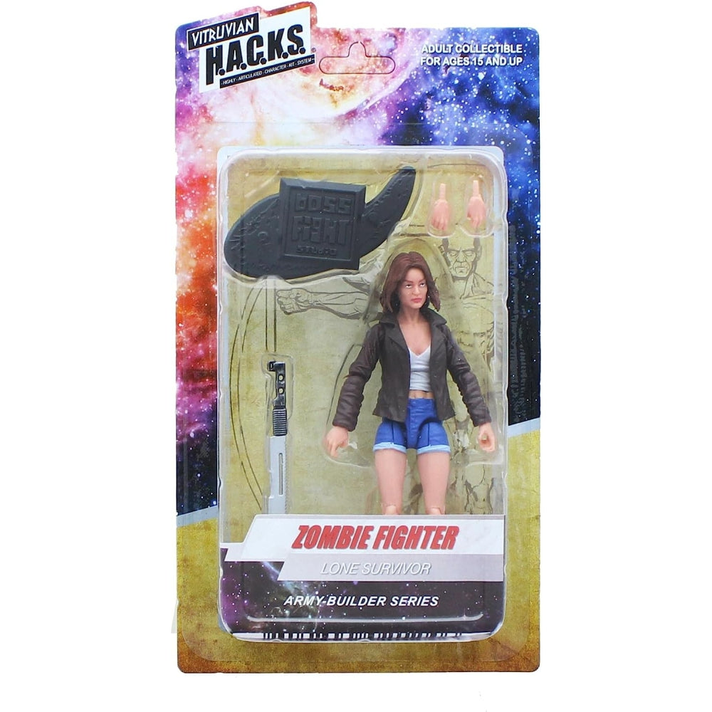 Vitruvian H.A.C.K.S. Action Figure: Basics - Zombie Survivor