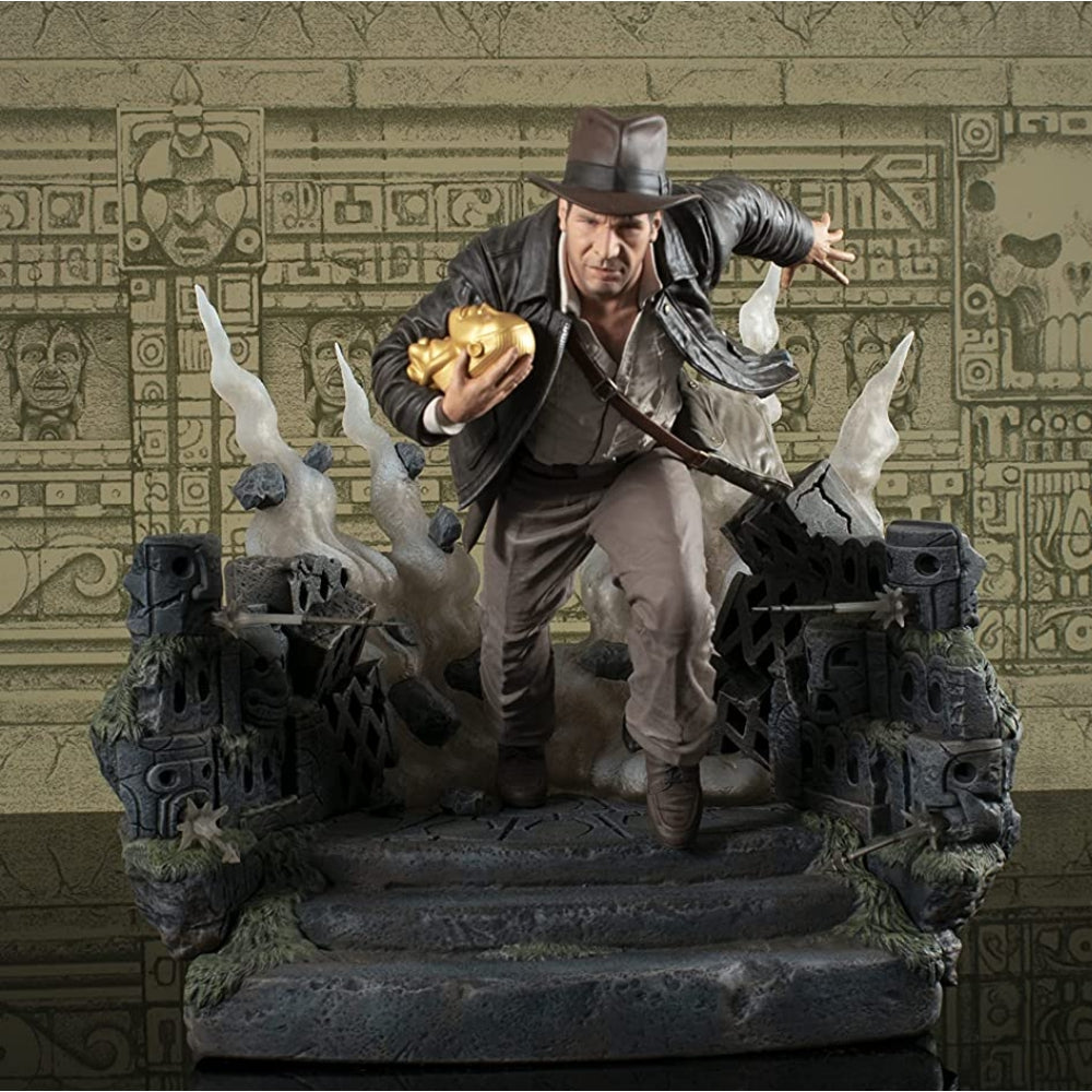 Indiana Jones and The Raiders of The Lost Ark: Escape with Idol Deluxe Gallery Statue