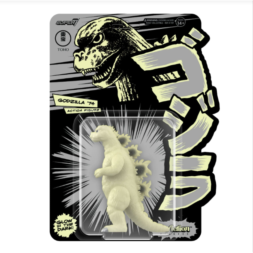 Toho Reaction Figures Wave 05 (Godzilla Day) - Godzilla '74 (Glow)