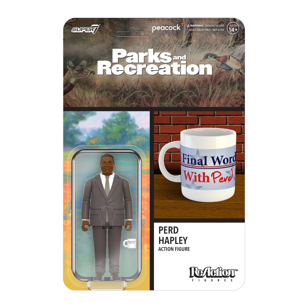 Parks and Recreation ReAction Figures Wave 3 Perd Hapley