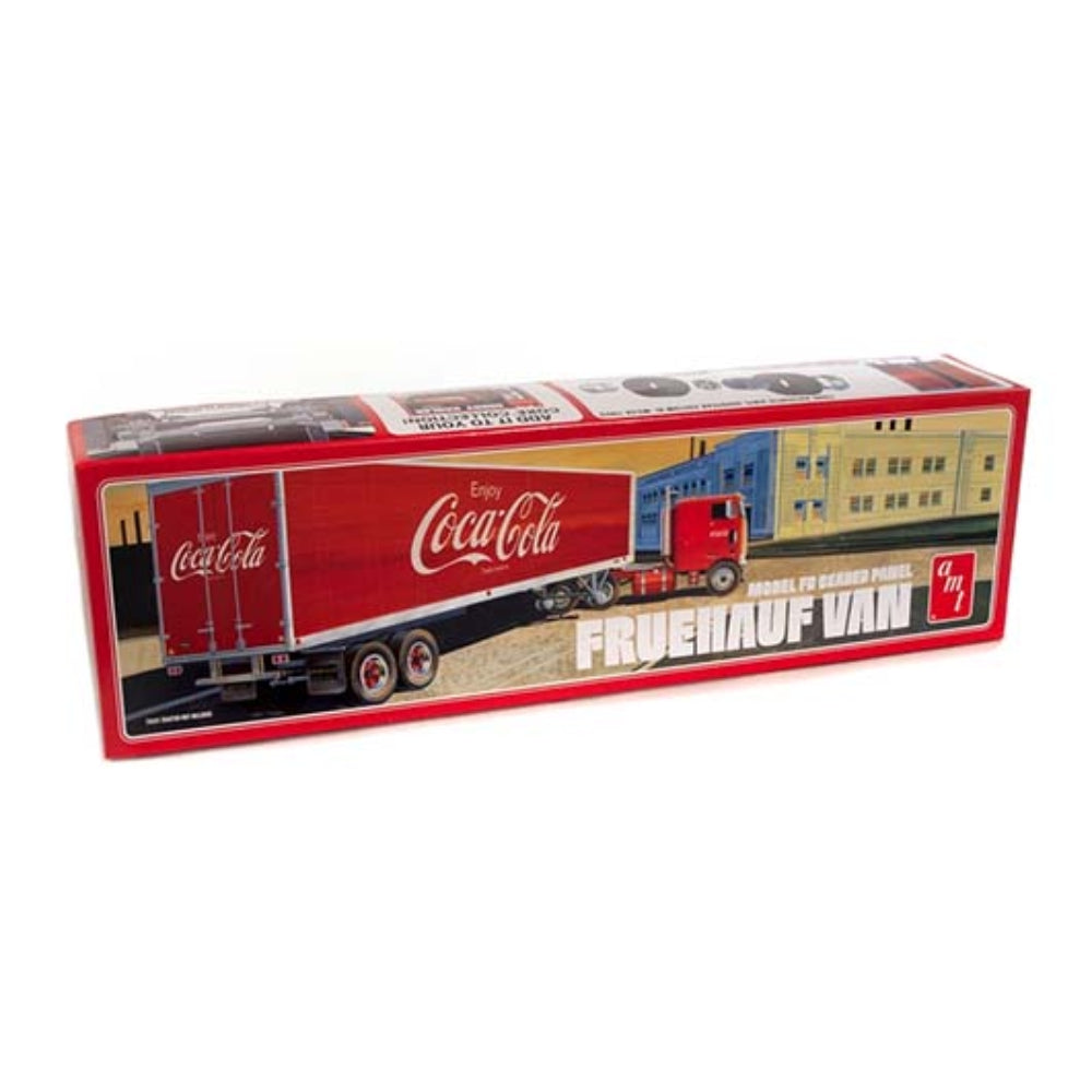 AMT Model Kit 1:25 Coca-Cola Fruehauf Van Model FB Beaded Panel