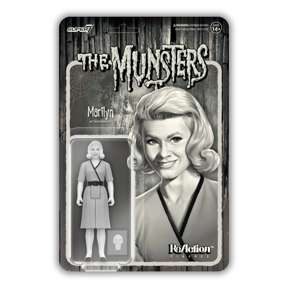 Munsters ReAction Figures Wave 3 Marilyn Munster (Grayscale)
