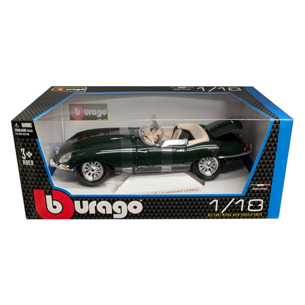 Bburago 1:18 1961 Jaguar E-Type Cabriolet