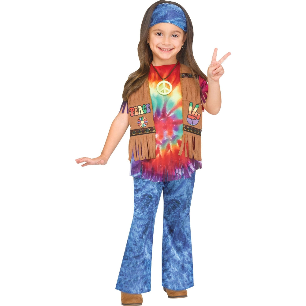 Fun World Groovy, Baby! Toddler Costume, 3T-4T