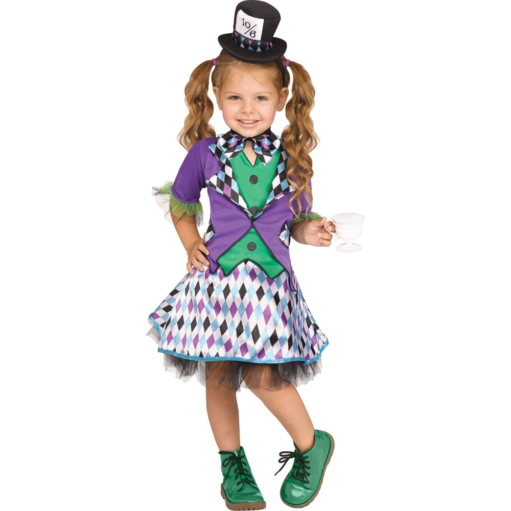 Fun World Mad Hatter Toddler Costume, 3T-4T