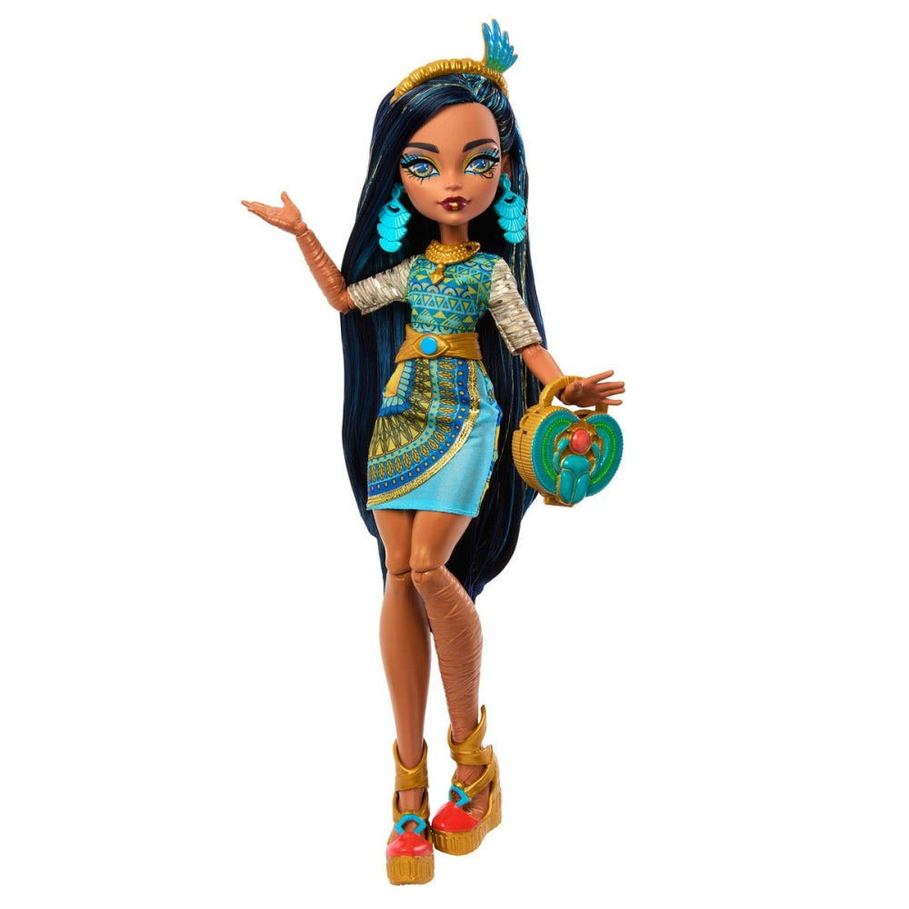NEW MONSTER HIGH CLEO DE NILE PICTURE DAY