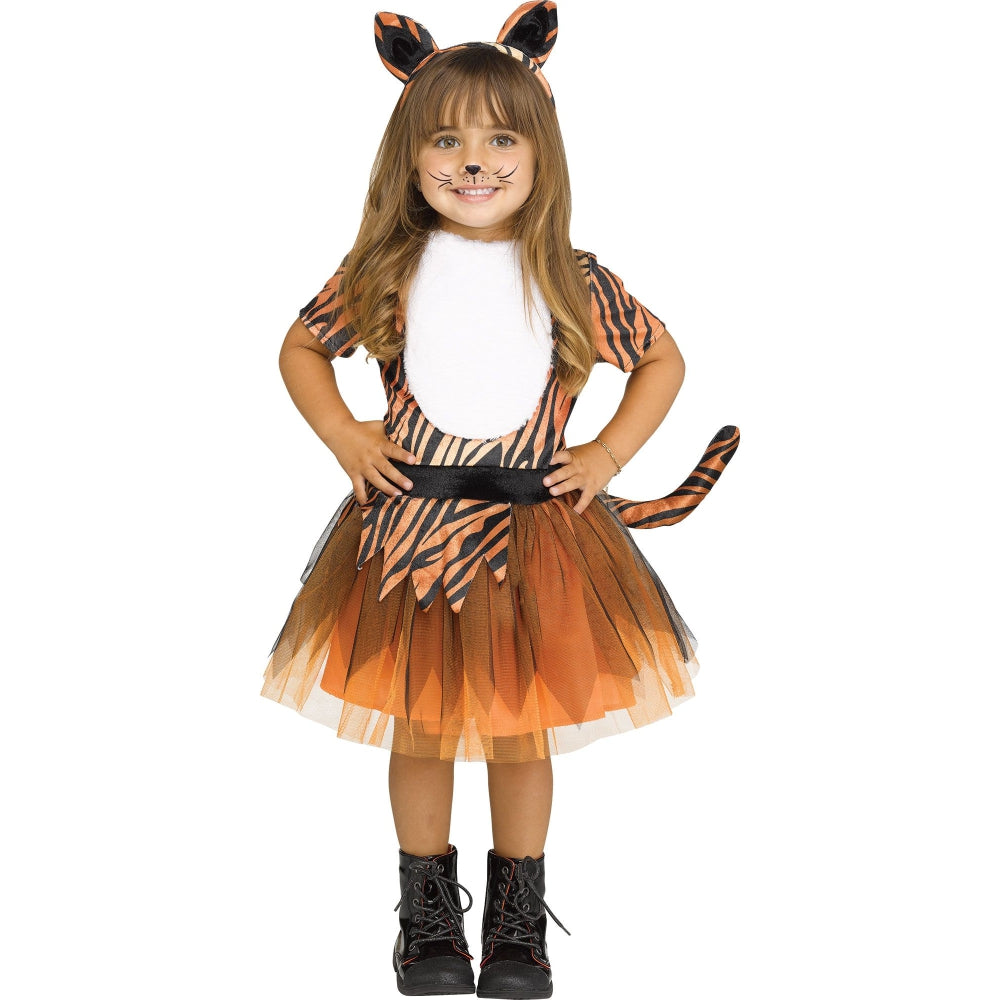 Fun World Toddler Tigerrr Costume, 3T-4T