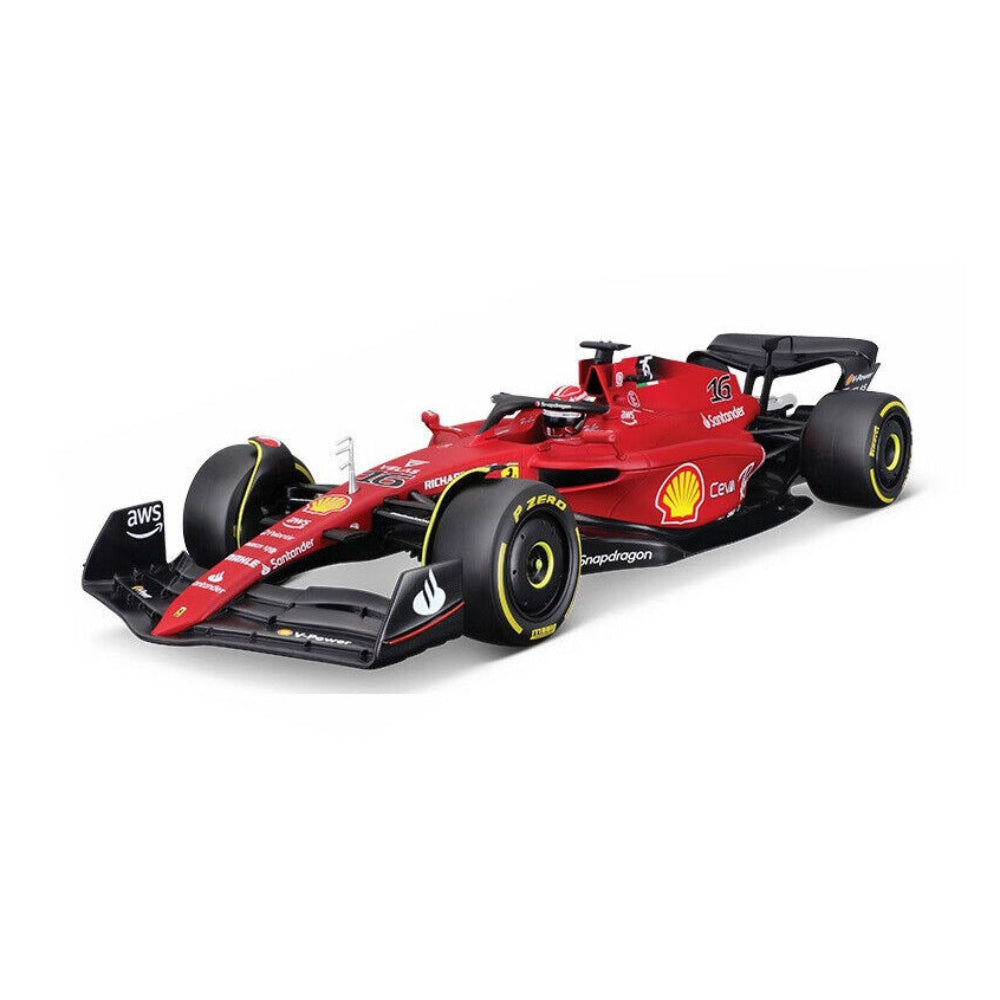 Bburago 1:18 Ferrari Racing F1-75 2022 #16 C. Leclerc – Scuderia Ferrari Racing
