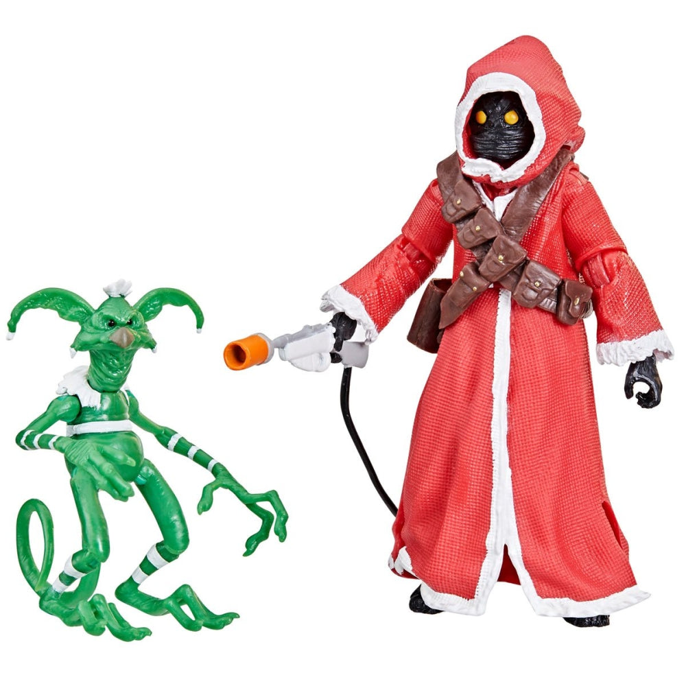 Star Wars The Black Series Jawa &amp; Salacious B. Crumb (Holiday Edition) 6-Inch Action Figure