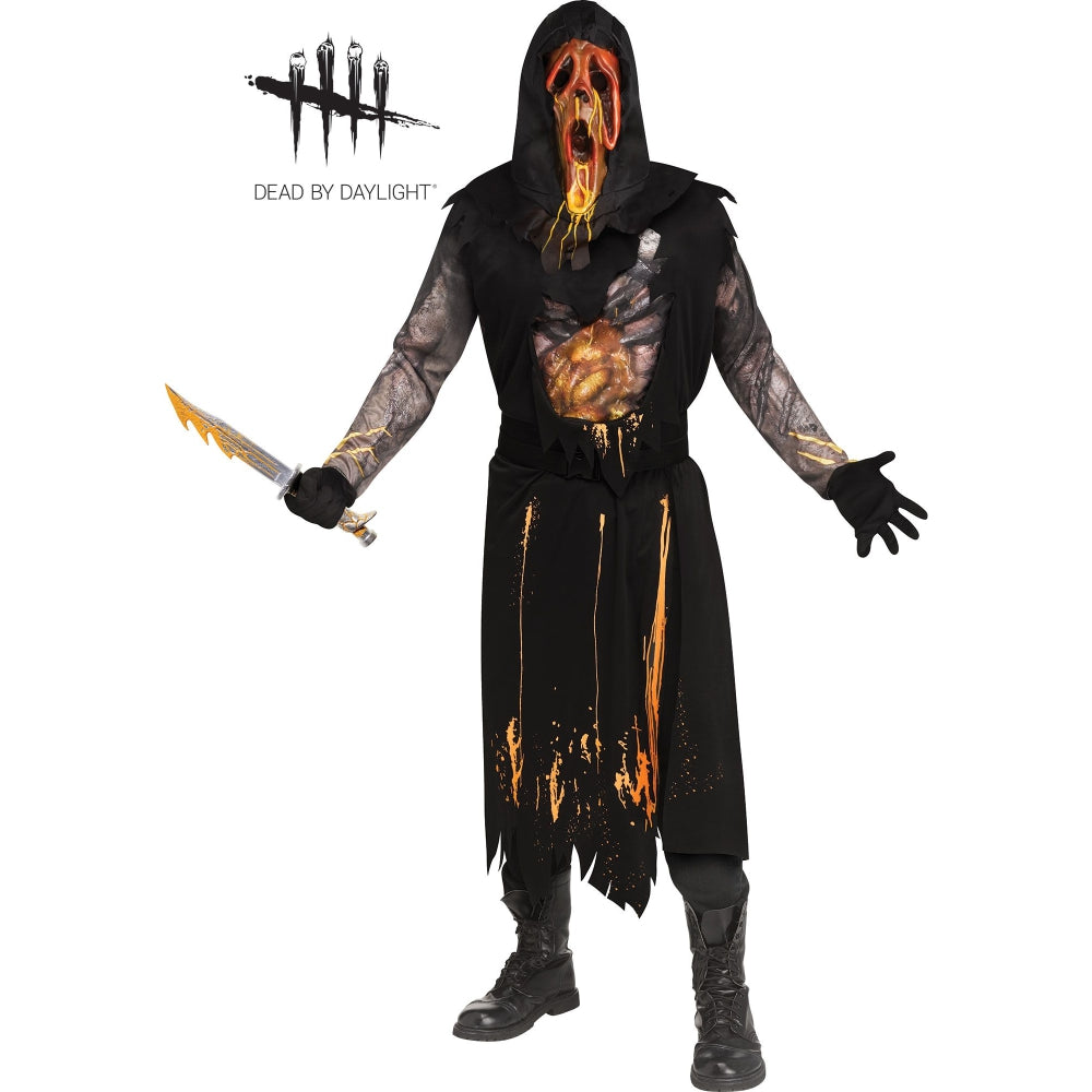 Fun World Dead By Daylight Scorched Ghost Face Adult Costume, One Size Fits Most