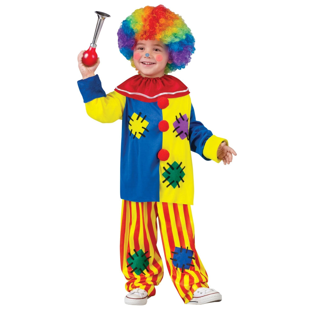 Fun World Big Top Clown Toddler Costume, 3T-4T