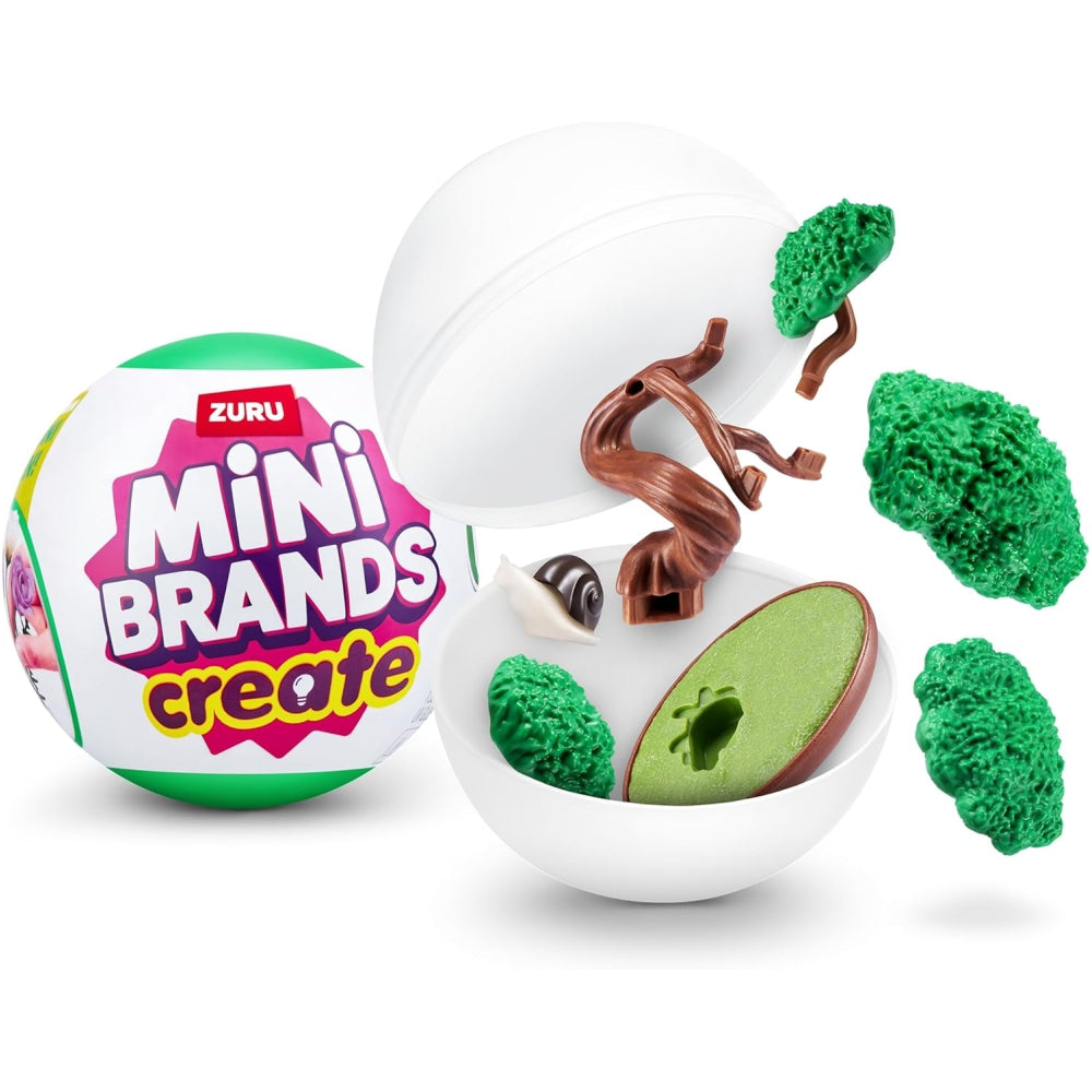 Mini Brands Create Garden Capsule by ZURU – DIY Mini Botanical Collectibles (Assorted)