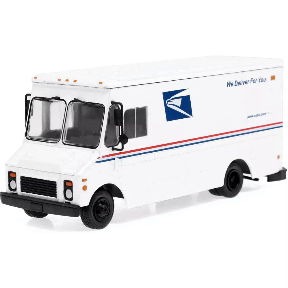 Greenlight Grumman Olson Custom Delivery Truck White USPS "United States Postal Service" 1/43 Diecast Model