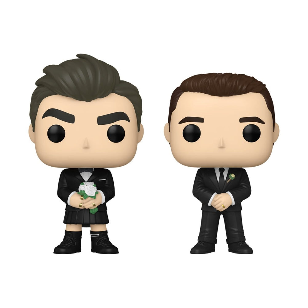 Schitt's Creek David Rose and Patrick Brewer Wedding Funko Pop! Vinyl Figure 2-Pack