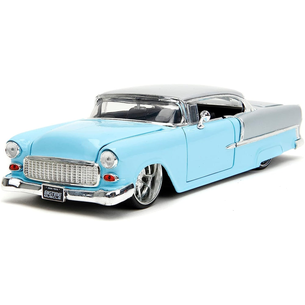 Big Time Muscle 1:24 1955 Chevrolet Bel-Air Die-Cast Car