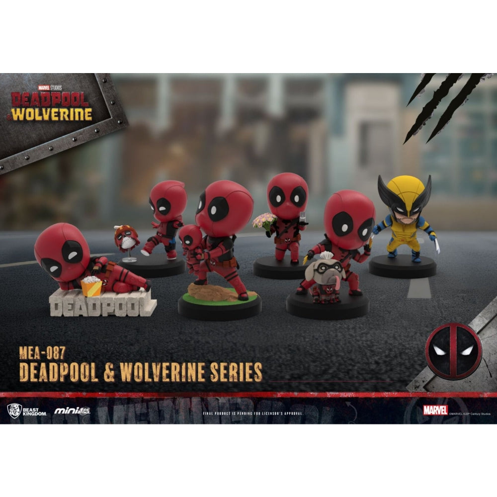 Deadpool & Wolverine Series Blind Box Set (6Pcs)