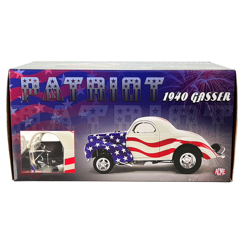 ACME 1:18 1940 Gasser – Patriot (Red, White, and Blue)
