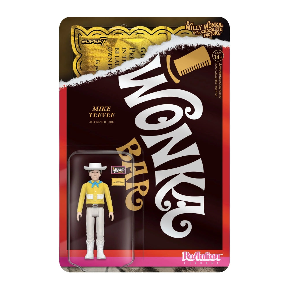 Willy Wonka & The Chocolate Factory Reaction Figures Wave 01 - Mike Teevee
