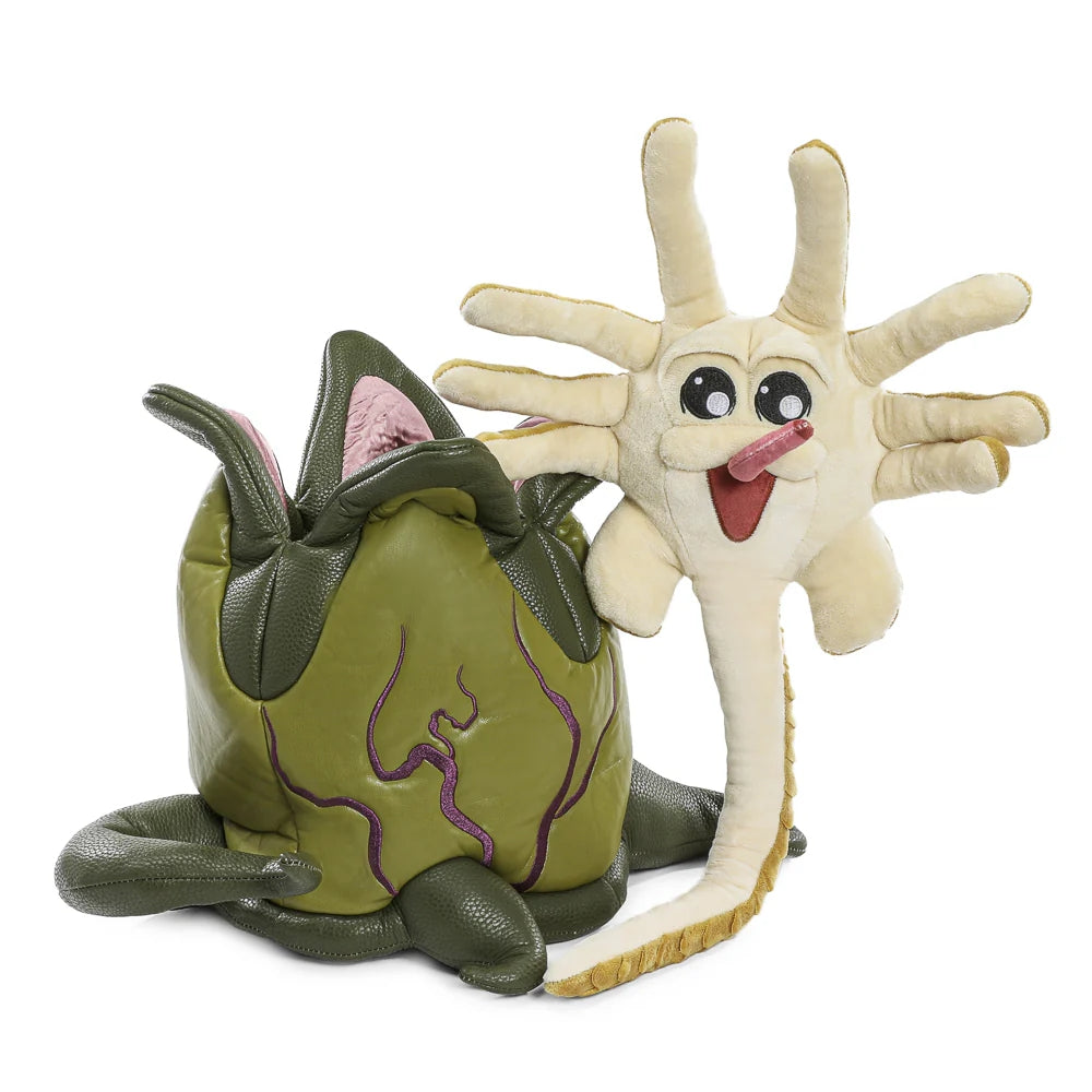 Alien Light-Up Egg and Facehugger Interactive Plush Set