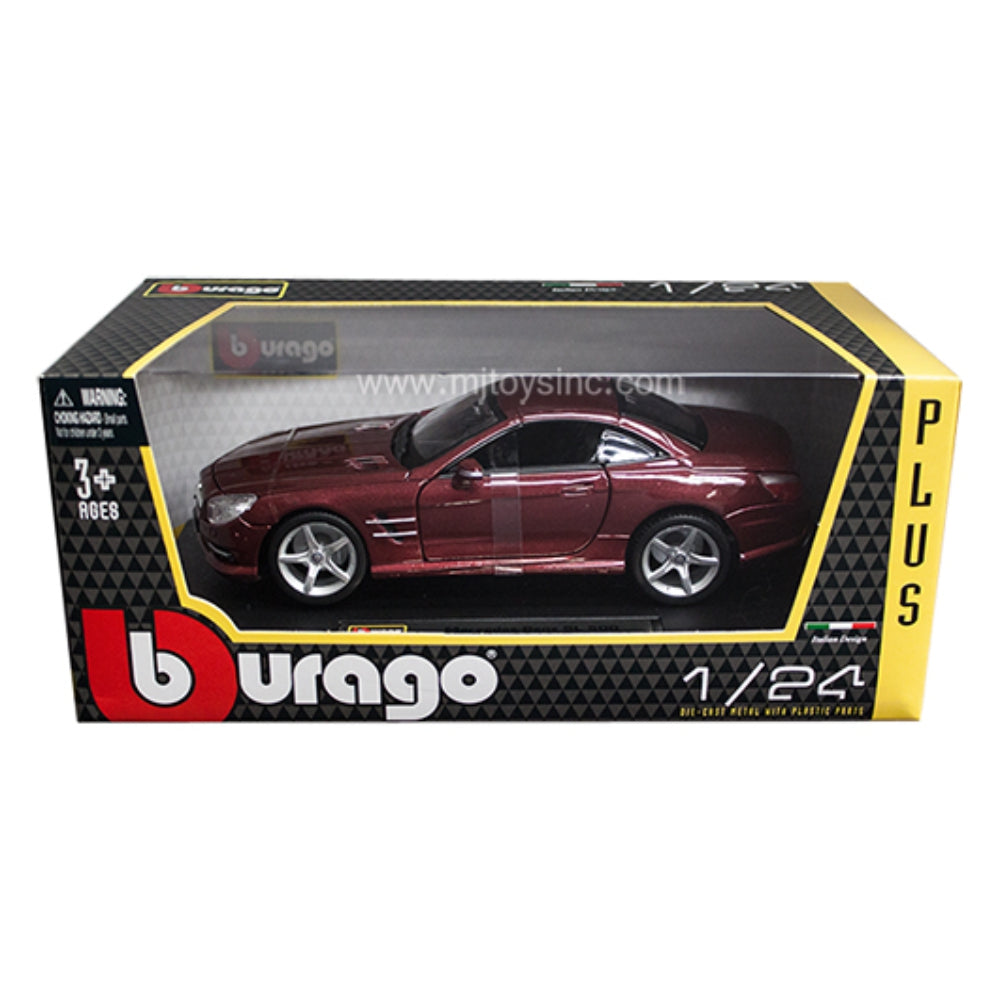 Bburago 1:24 W/B Plus Mercedes-Benz SL500 Hard Top (red)