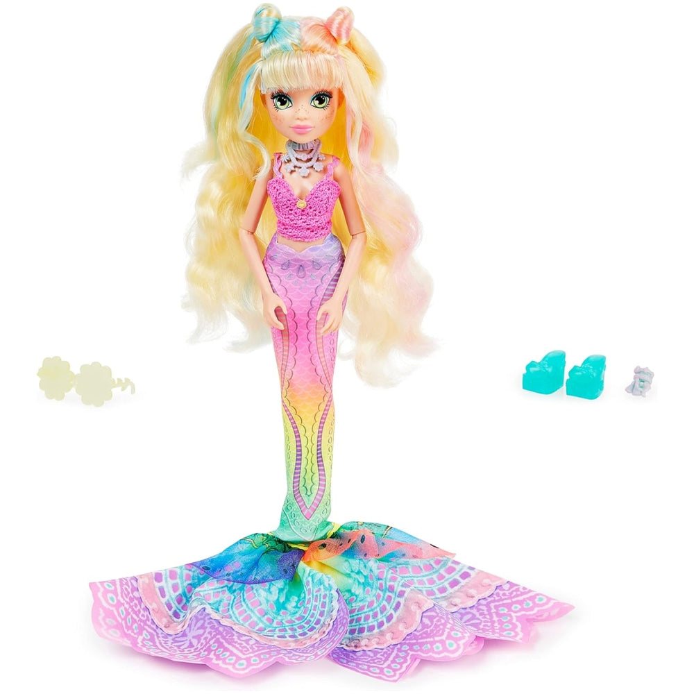 Mermaid High Spring Break Finly Doll with Color Change Hair Streaks