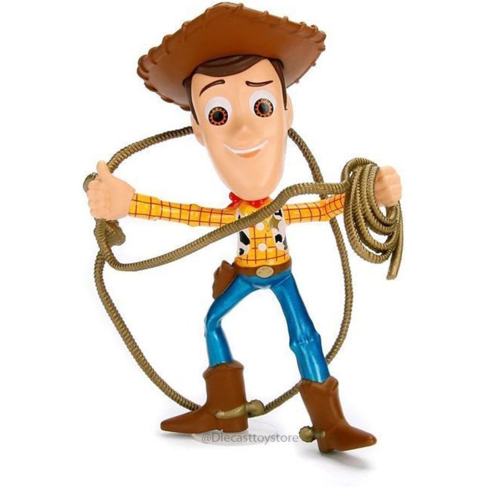 Disney Pixar Toy Story Woody with Lasso Die Cast Collectible Toy Figure