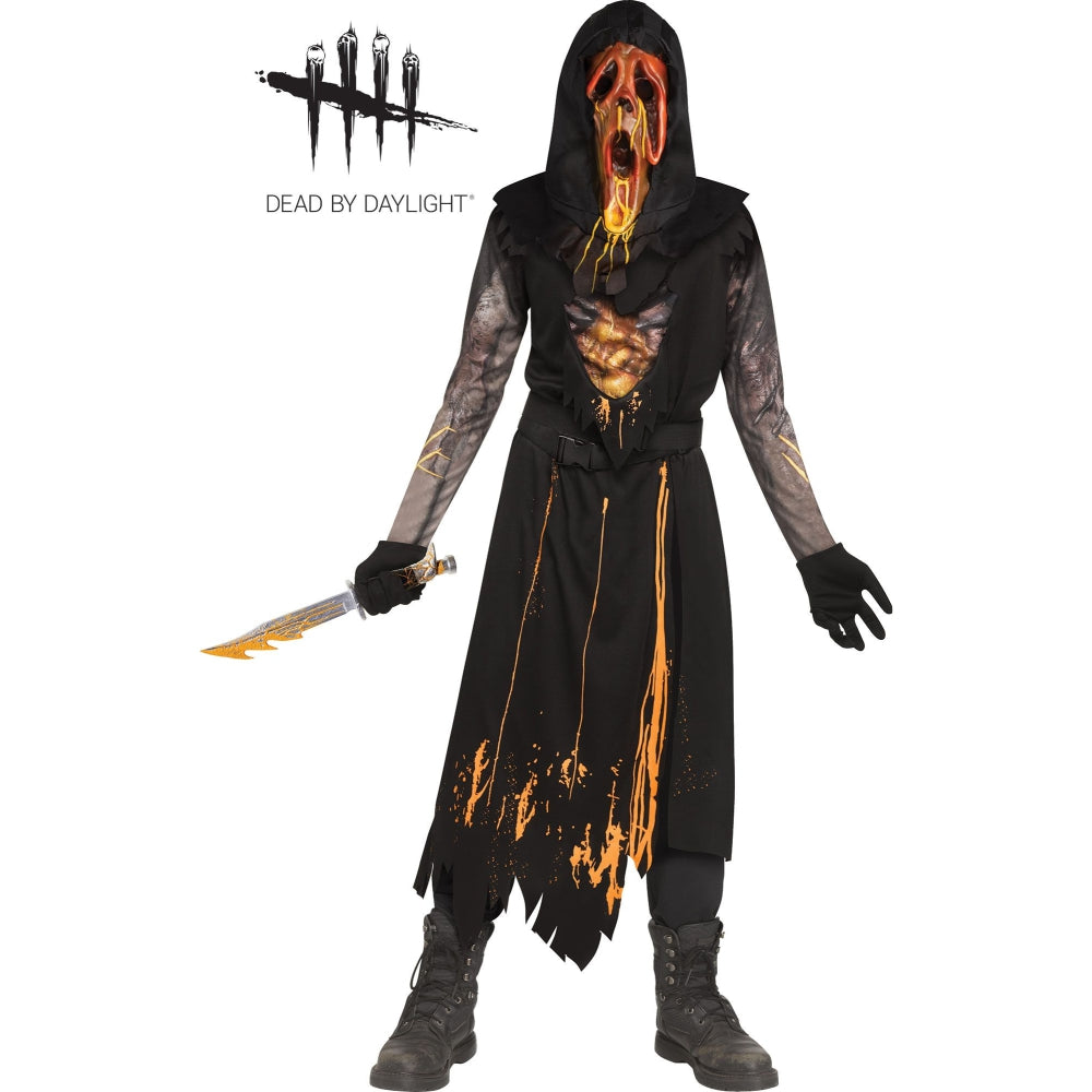 Fun World Dead By Daylight Scorched Ghost Face Costume, 12-14