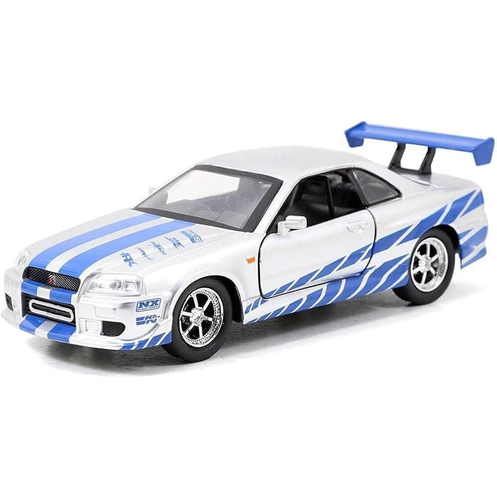 Jada Toys Fast & Furious 1:32 Brian's Nissan Skyline GT-R R34 Die-cast Car