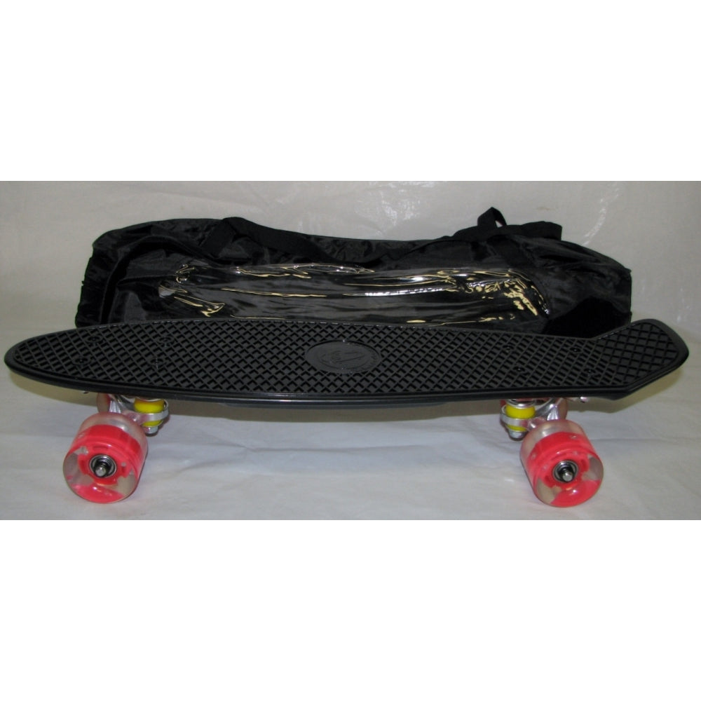 Plastic S/B 22&quot; x 6&quot; w/ LED Wheels Skateboard