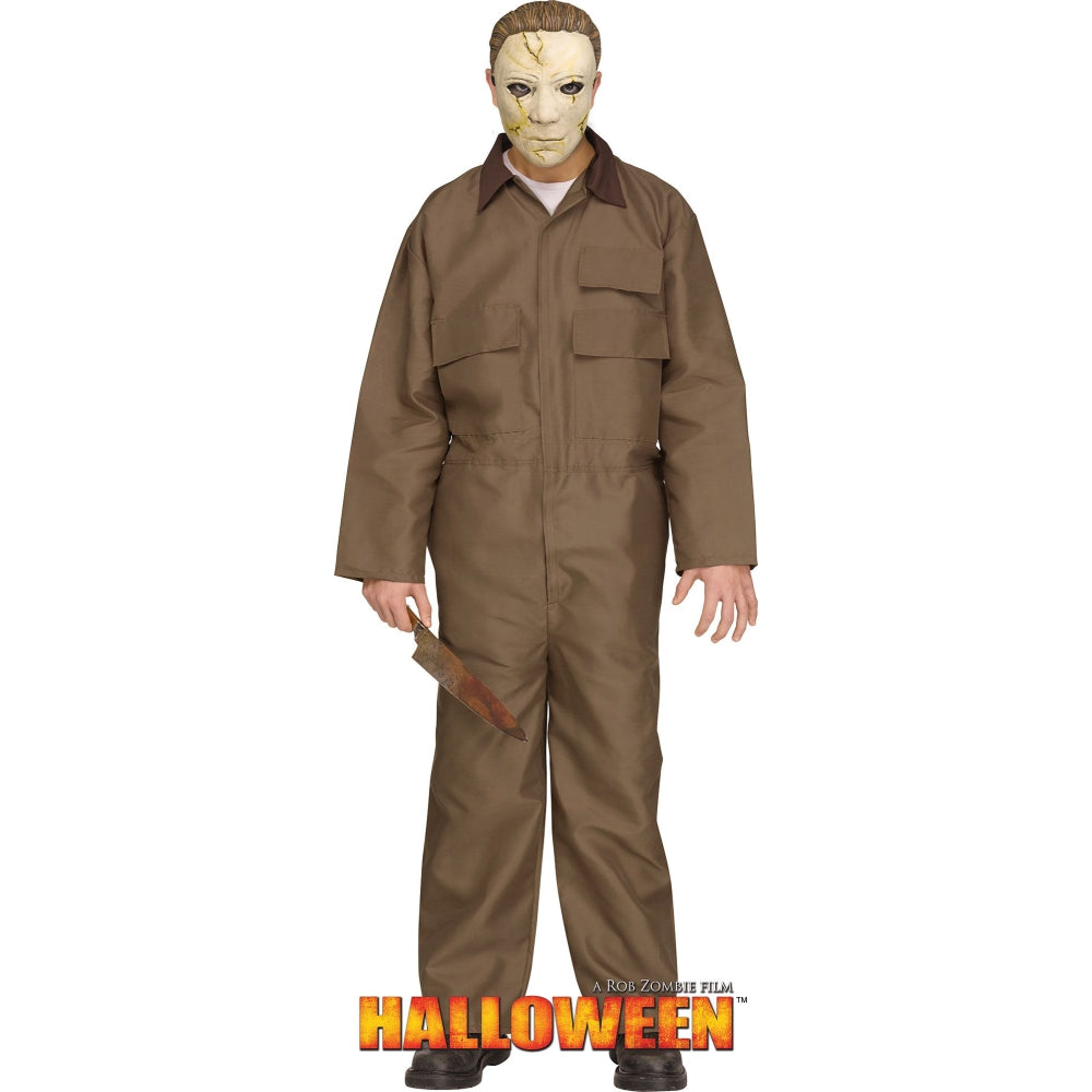 Fun World Michael Myers w/ Memory-Flex Mask Teen Costume, One Size Fits Most