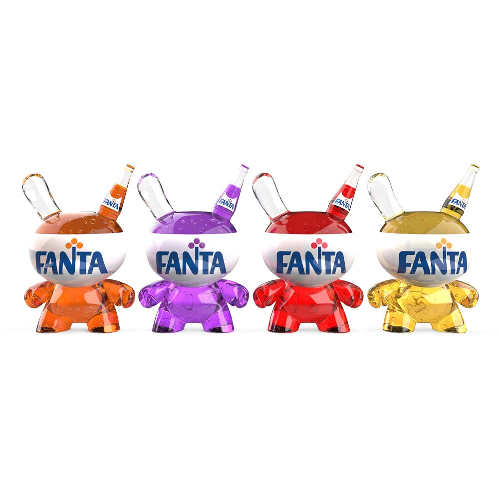 FANTA 3&quot; Resin Dunny Art Figure 4-Pack