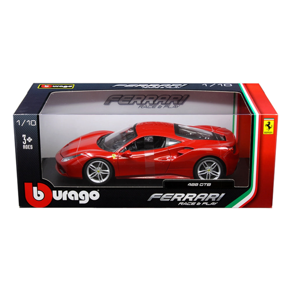 Bburago 1:18 Ferrari 488 GTB – Ferrari Race & Play