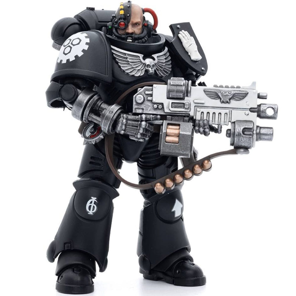 Joy Toy Warhammer 40,000 Iron Hands Intercessors Brother Ignar 1:18 Scale Action Figure