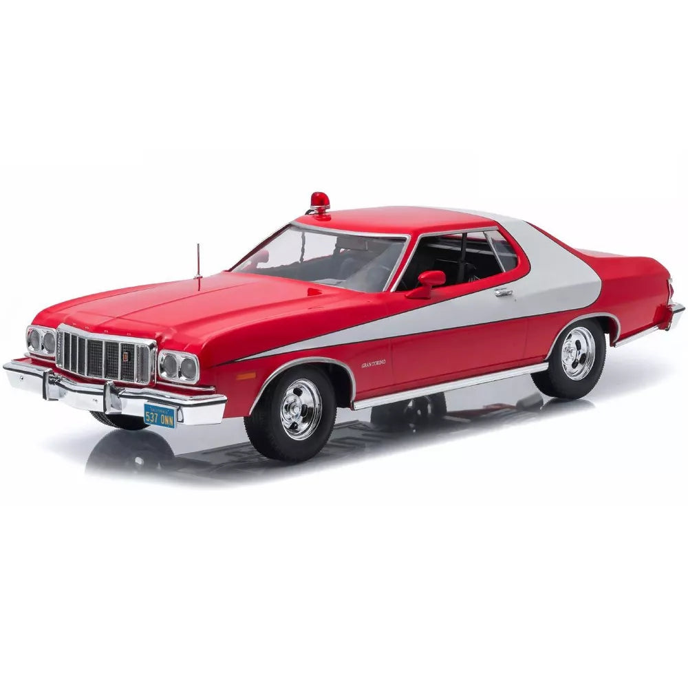 Greenlight 1976 Ford Gran Torino Starsky and Hutch" (TV Series 1975-79) 1/18 Diecast Model Car