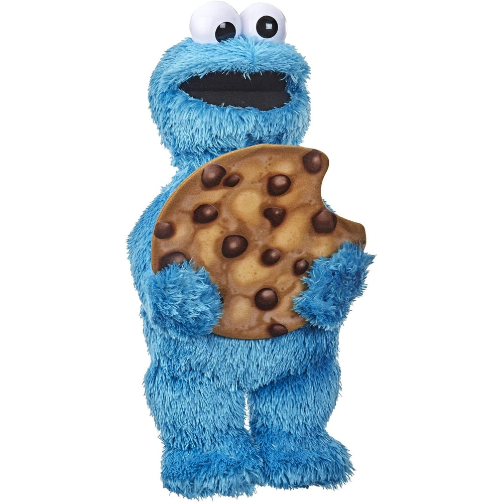 Sesame Street Peekaboo Cookie Monster Talking 13-Inch Plush Toy for Toddlers