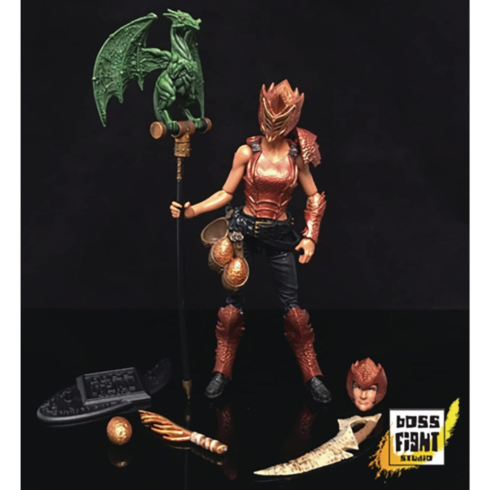Boss Fight Studio Vitruvian Hacks: Ghariala Dragon Harvester Action Figure