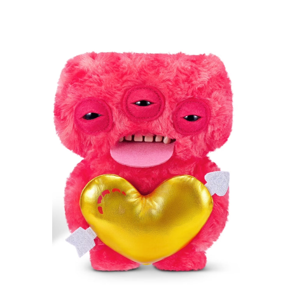 Fuggler Love Fugg Annoyed Alien Plush – 9 Inch Red Valentine Collectible