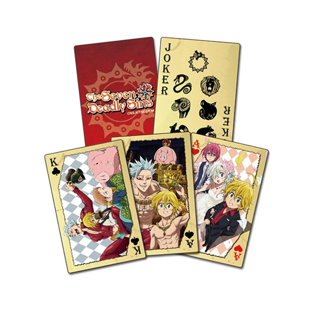 The Seven Deadly Sins - Group Playing Cards