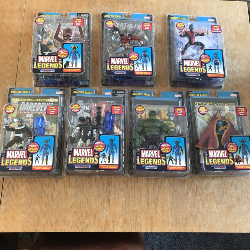 Marvel Legends Toybiz Action Figure Toy Bundle Galactus Series Sealed BNIB 2005