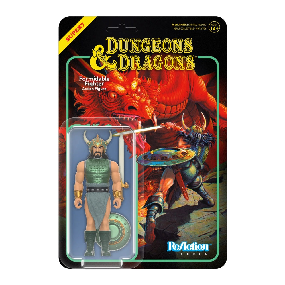 Dungeons and Dragons ReAction Figures Wave 03 Formidable Fighter