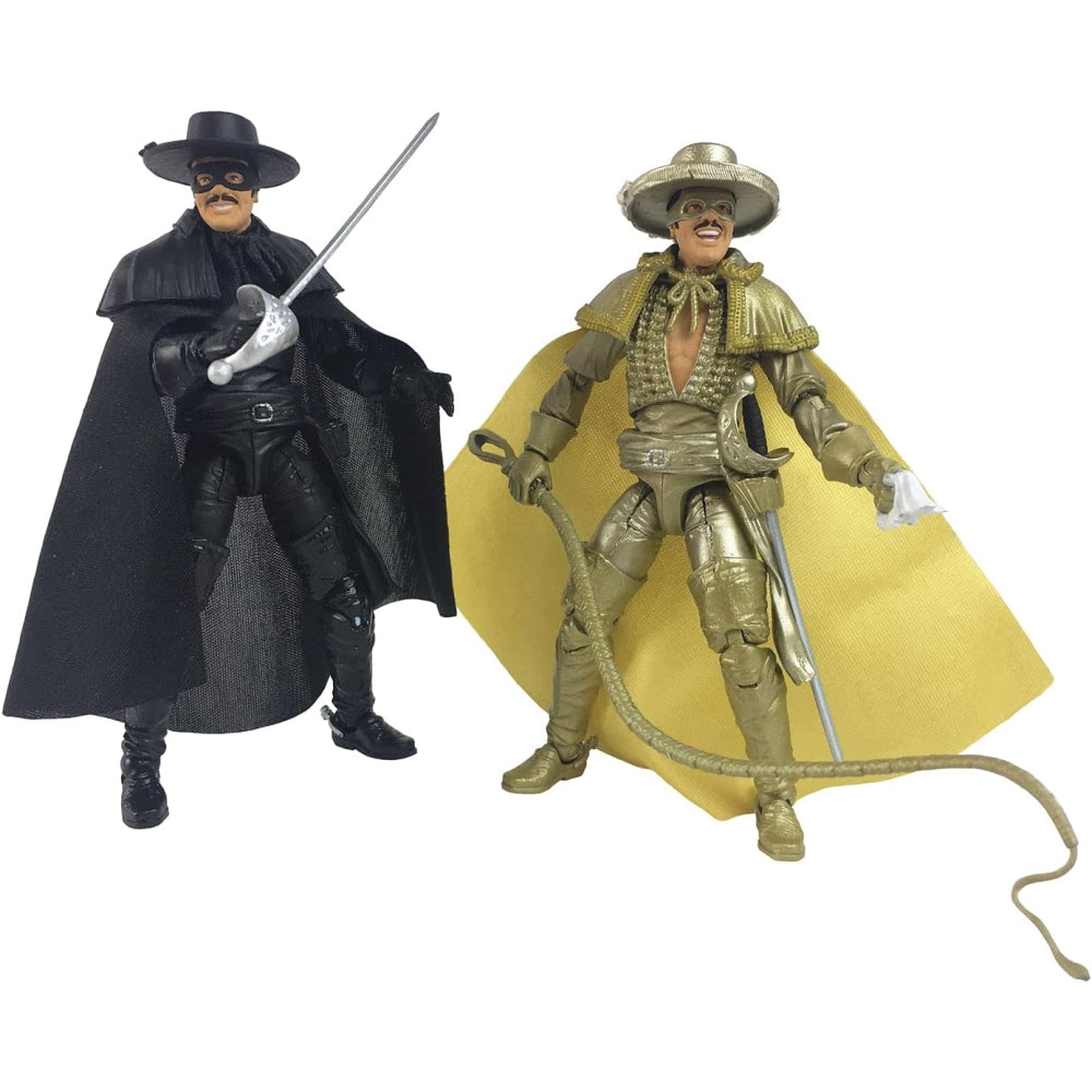 Hero H.A.C.K.S. Zorro Action Figure: The Gay Blade Collectors 2-Pack Edition