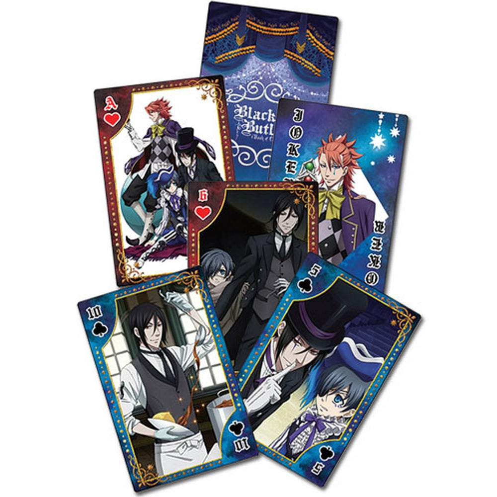 Black Butler Book Of Circus - Circus Playing Cards