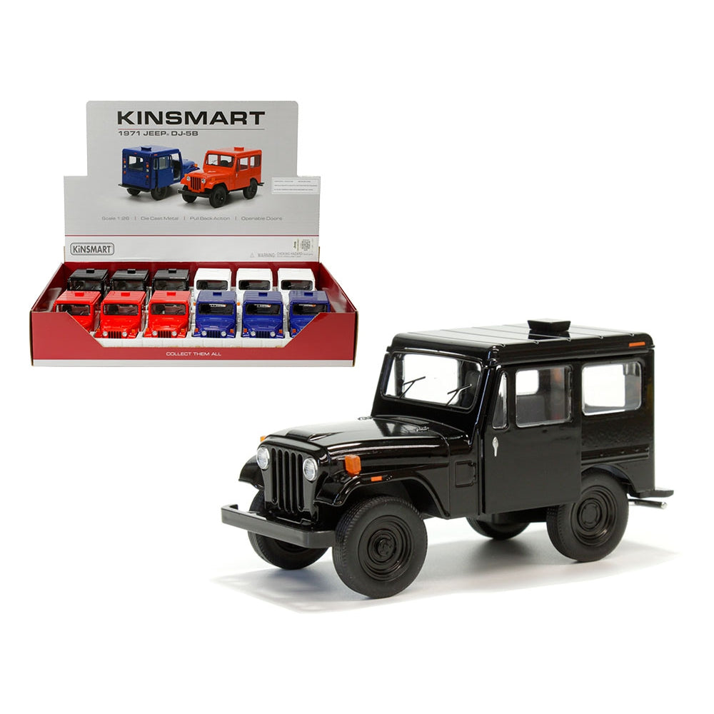 Kinsmart 1:26 1971 Jeep DJ-5B