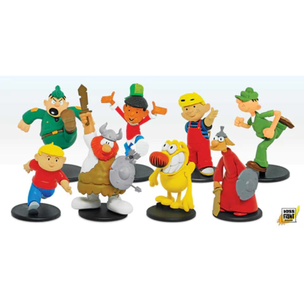 Sunday Morning Comics Mini Pvc Figurines Pdq